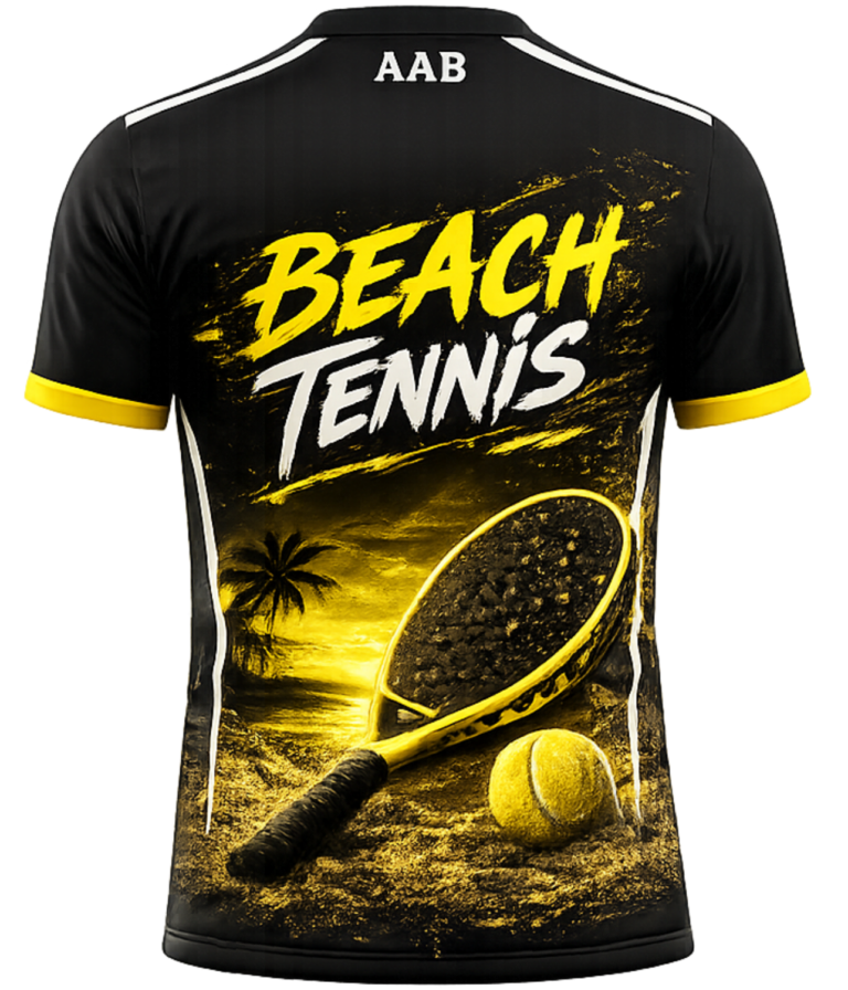 Camiseta Beach Tennis AAB - verso